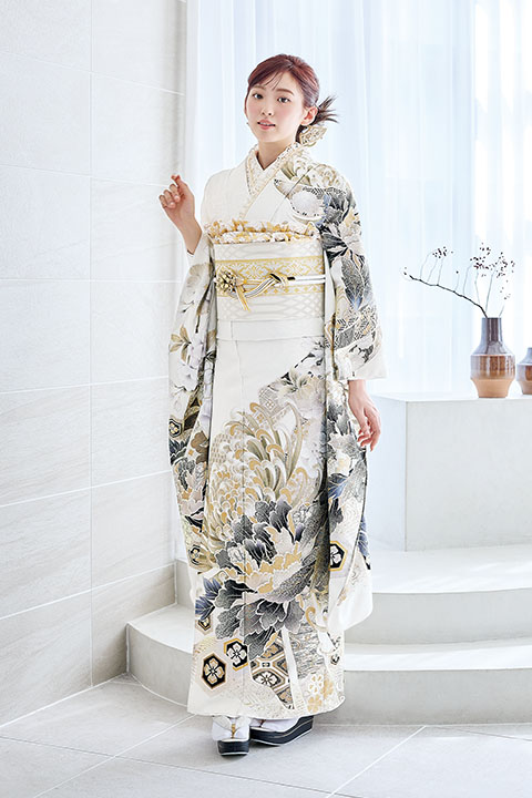 新作振袖　プチブラン　petitblanc