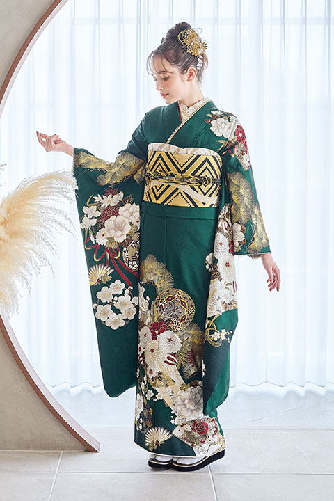 新作振袖　プチブラン　petitblanc