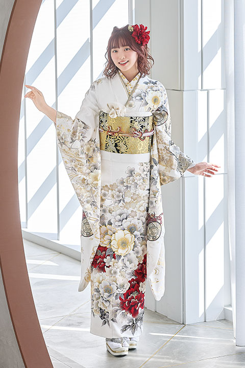 新作振袖　プチブラン　petitblanc