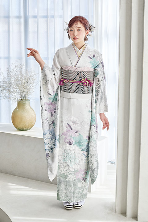 新作振袖　プチブラン　petitblanc