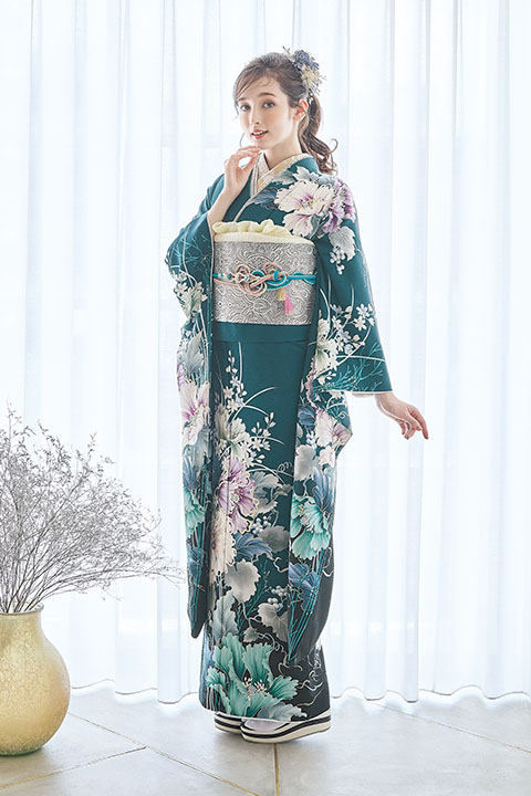 新作振袖　プチブラン　petitblanc