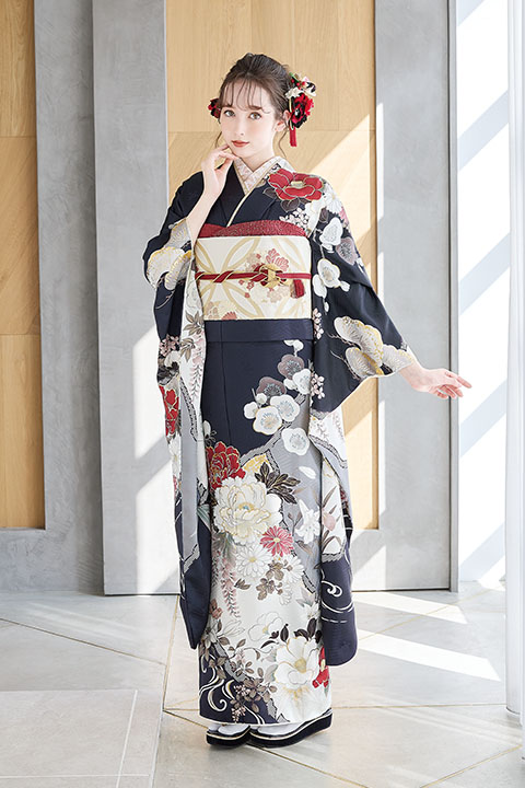 新作振袖　プチブラン　petitblanc