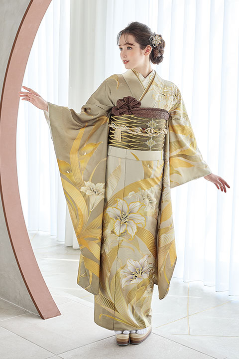 新作振袖　プチブラン　petitblanc