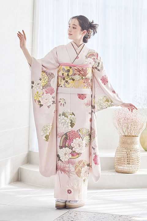 新作振袖　プチブラン　petitblanc