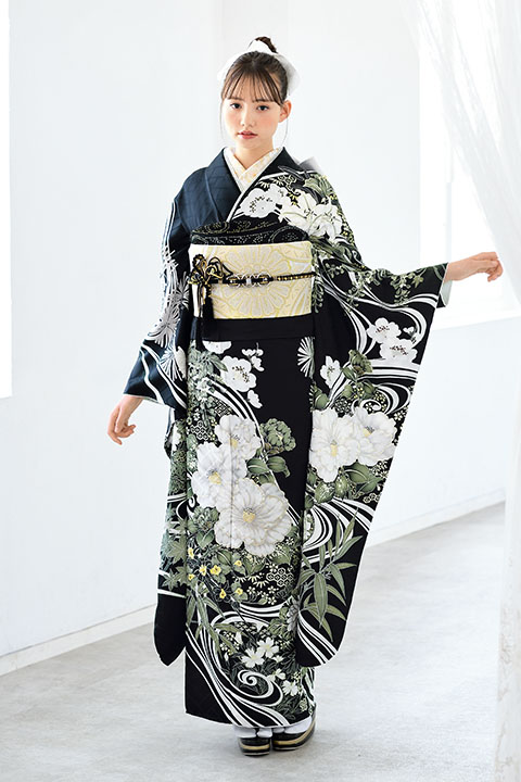 新作振袖　ブルーム　bloom