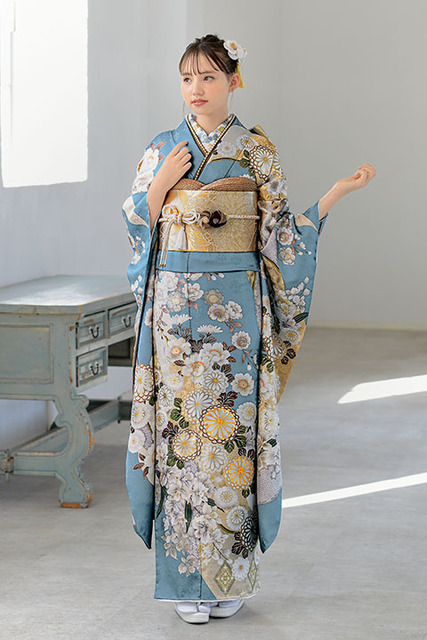 新作振袖　ブルーム　bloom
