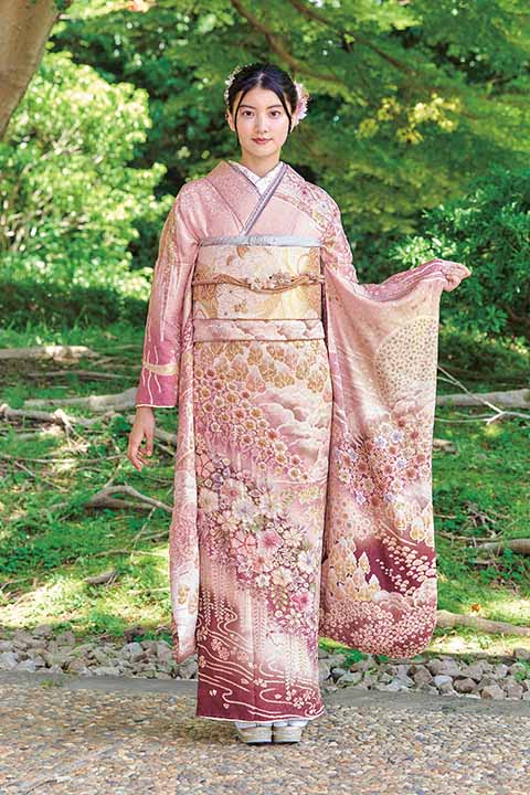 三洋繊維　振袖　レンタル　振袖日和