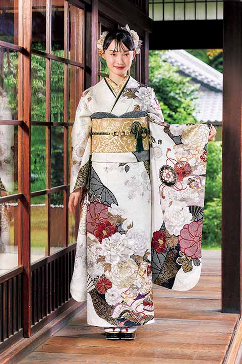 三洋繊維　振袖　レンタル　振袖日和