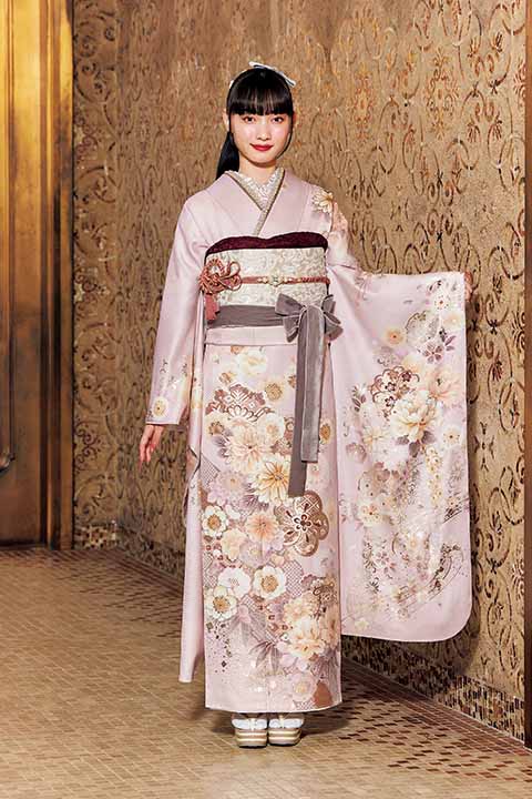 三洋繊維　振袖　レンタル　振袖日和