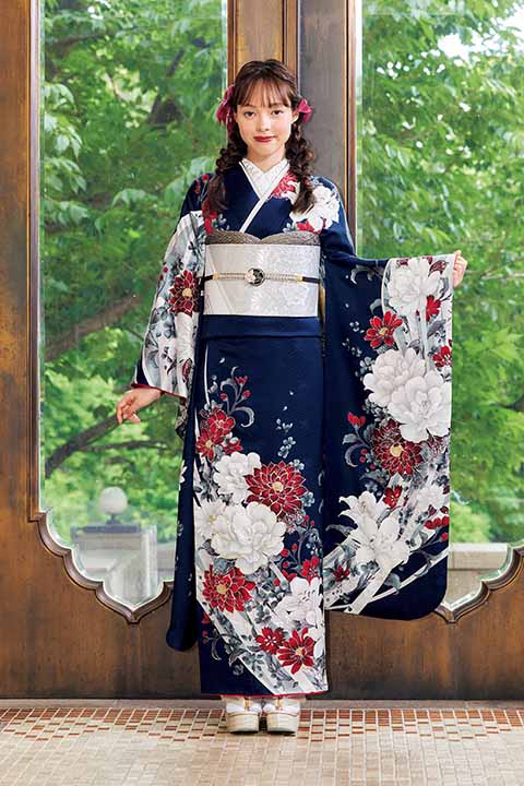 三洋繊維　振袖　レンタル　振袖日和